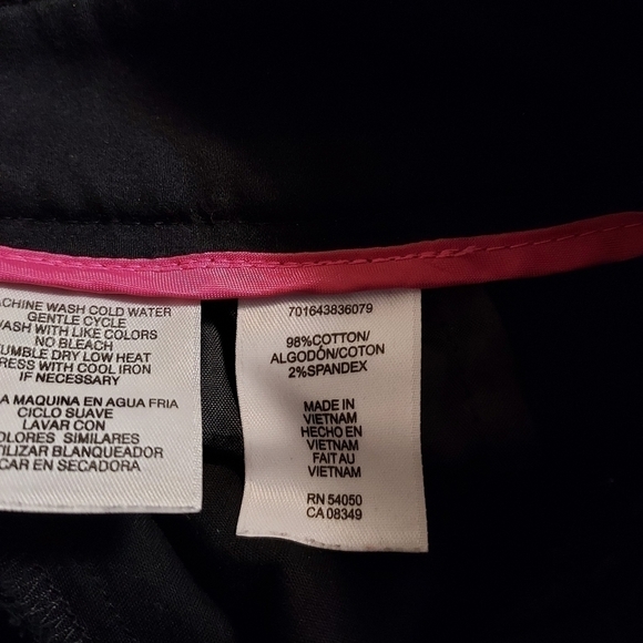 Jones of new york black size 8 shorts - Picture 3 of 7